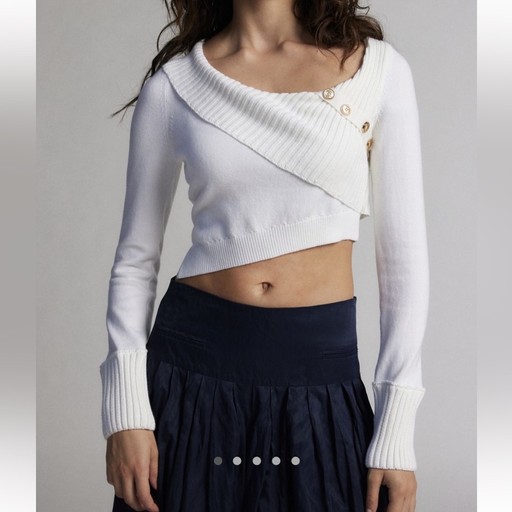 Silence + Noise Emery Asymmetric Sweater
